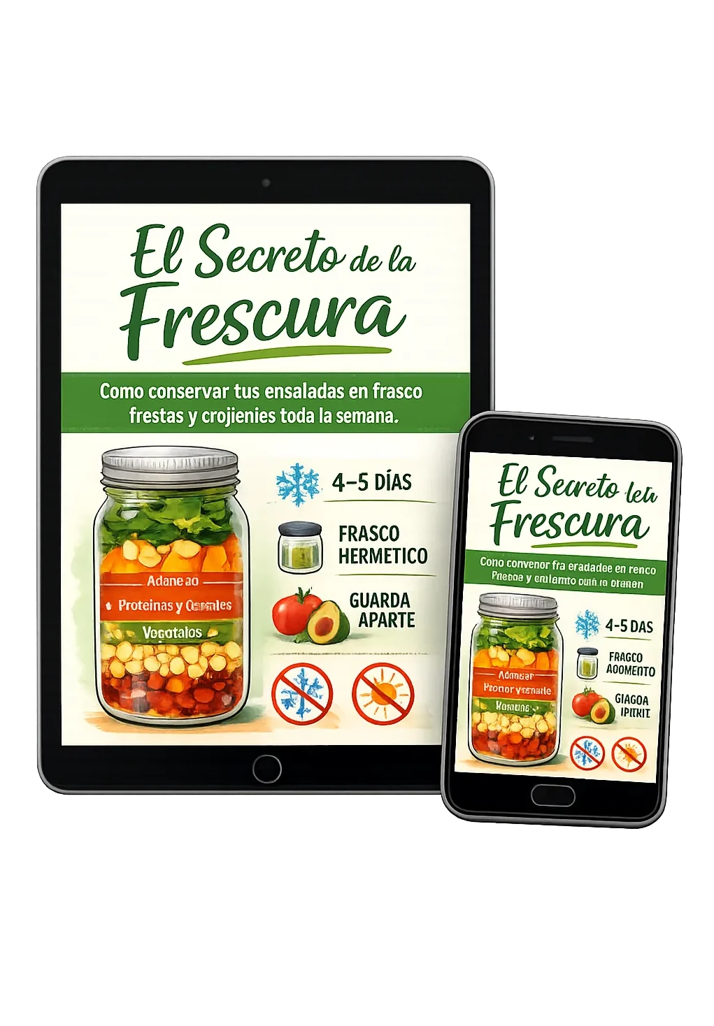 Mockup del bono El Secreto de la Frescura