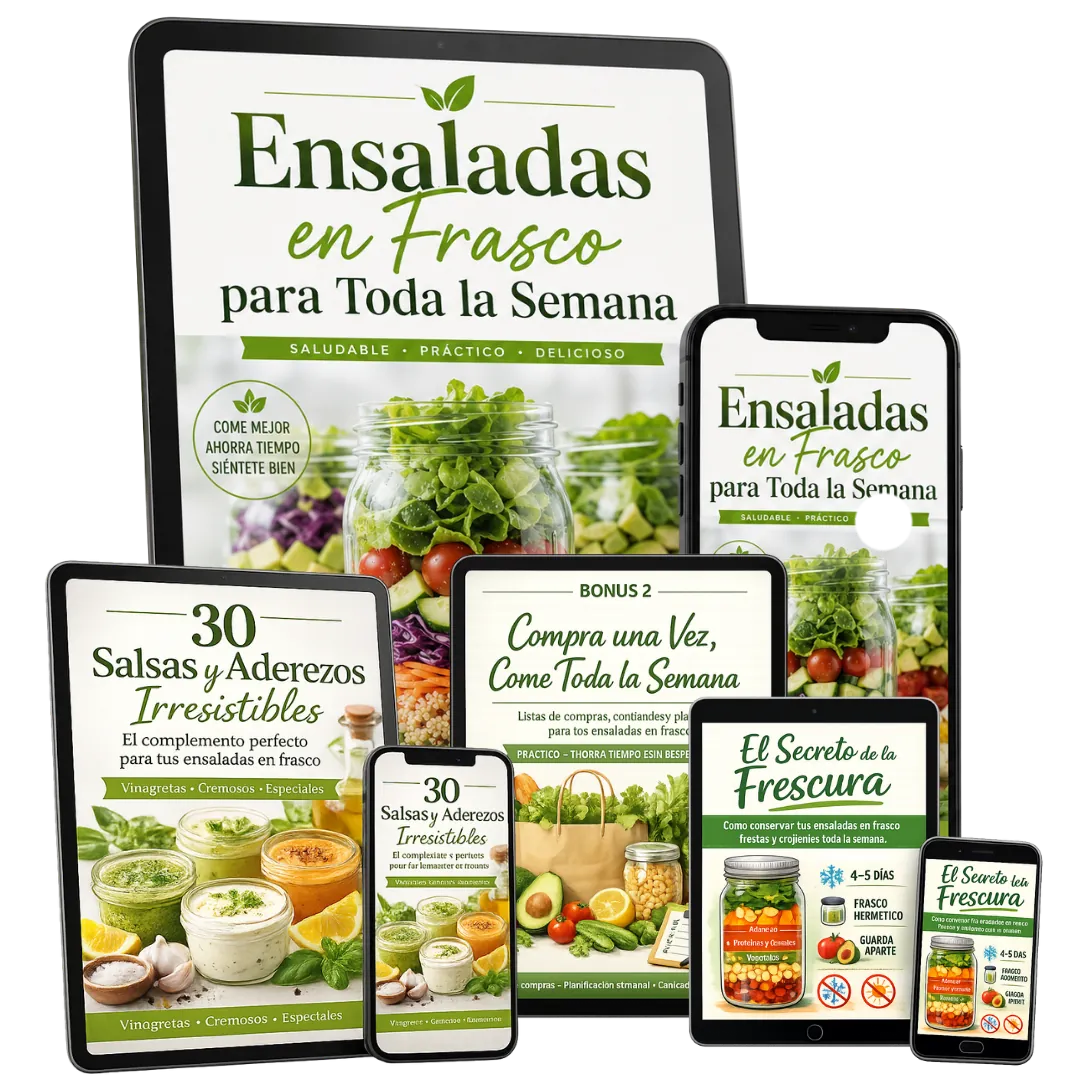 Ebook principal más los 3 bonos incluidos en la oferta